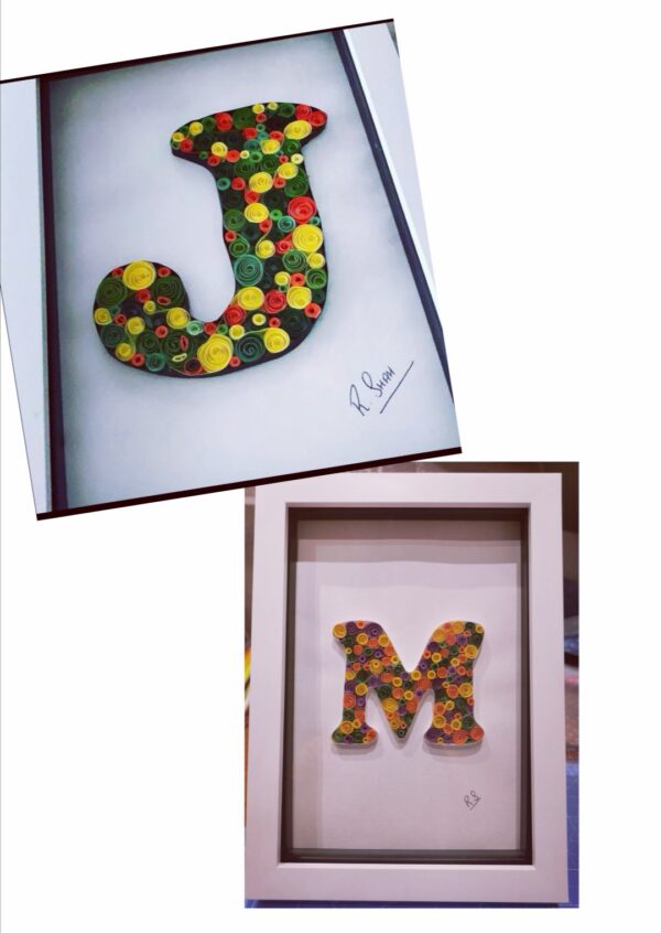Quilling Letter Frame - Image 2