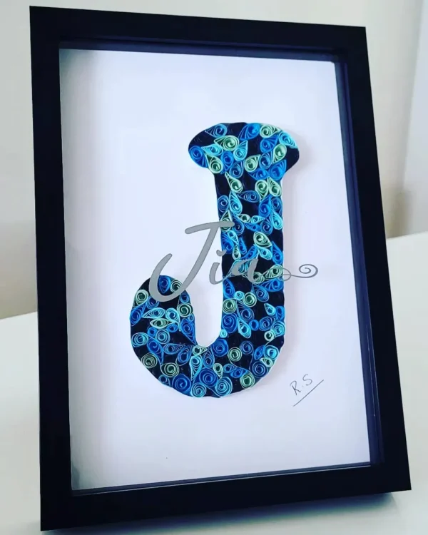 Quilling Letter Frame - Image 7